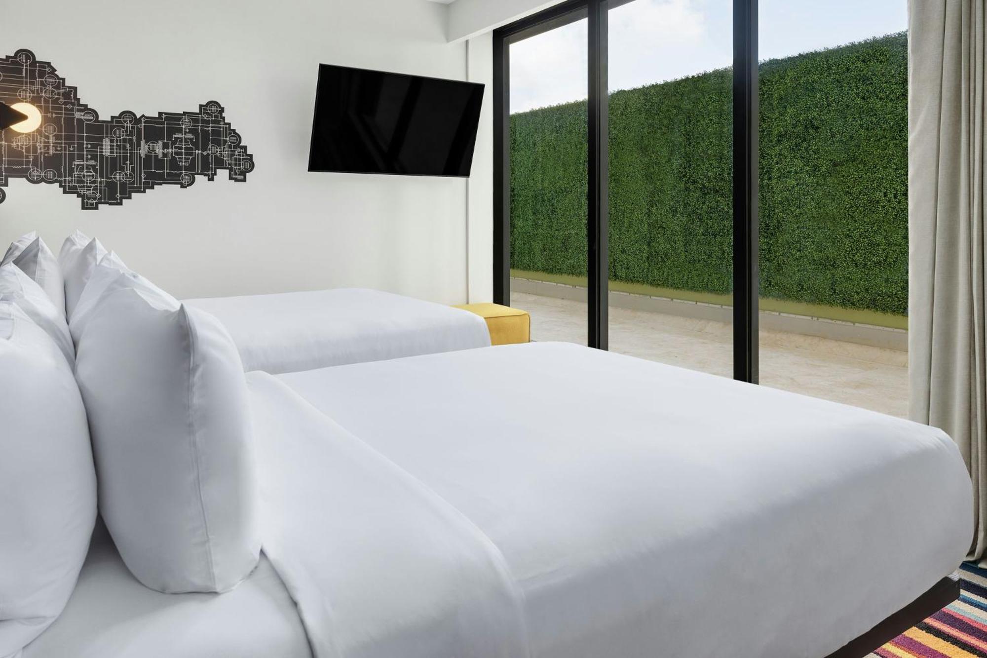 Aloft Santo Domingo Piantini Hotell Exteriör bild