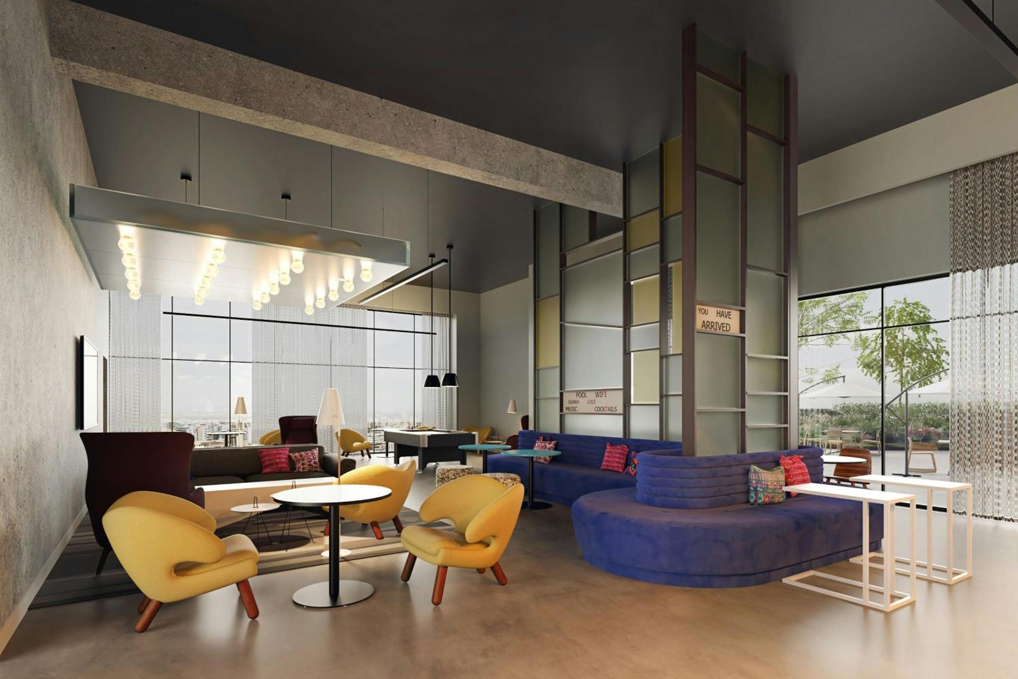 Aloft Santo Domingo Piantini Hotell Exteriör bild
