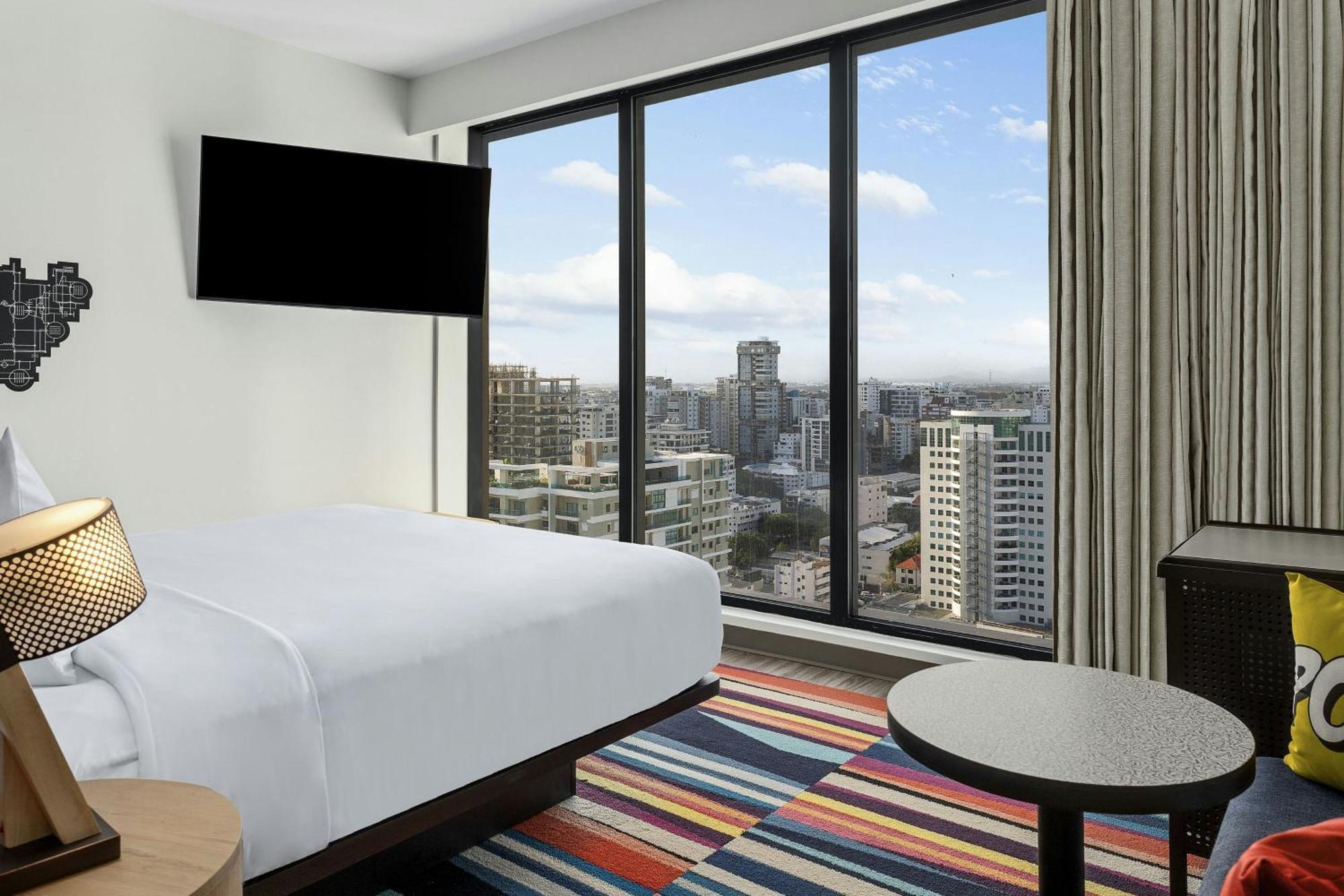 Aloft Santo Domingo Piantini Hotell Exteriör bild