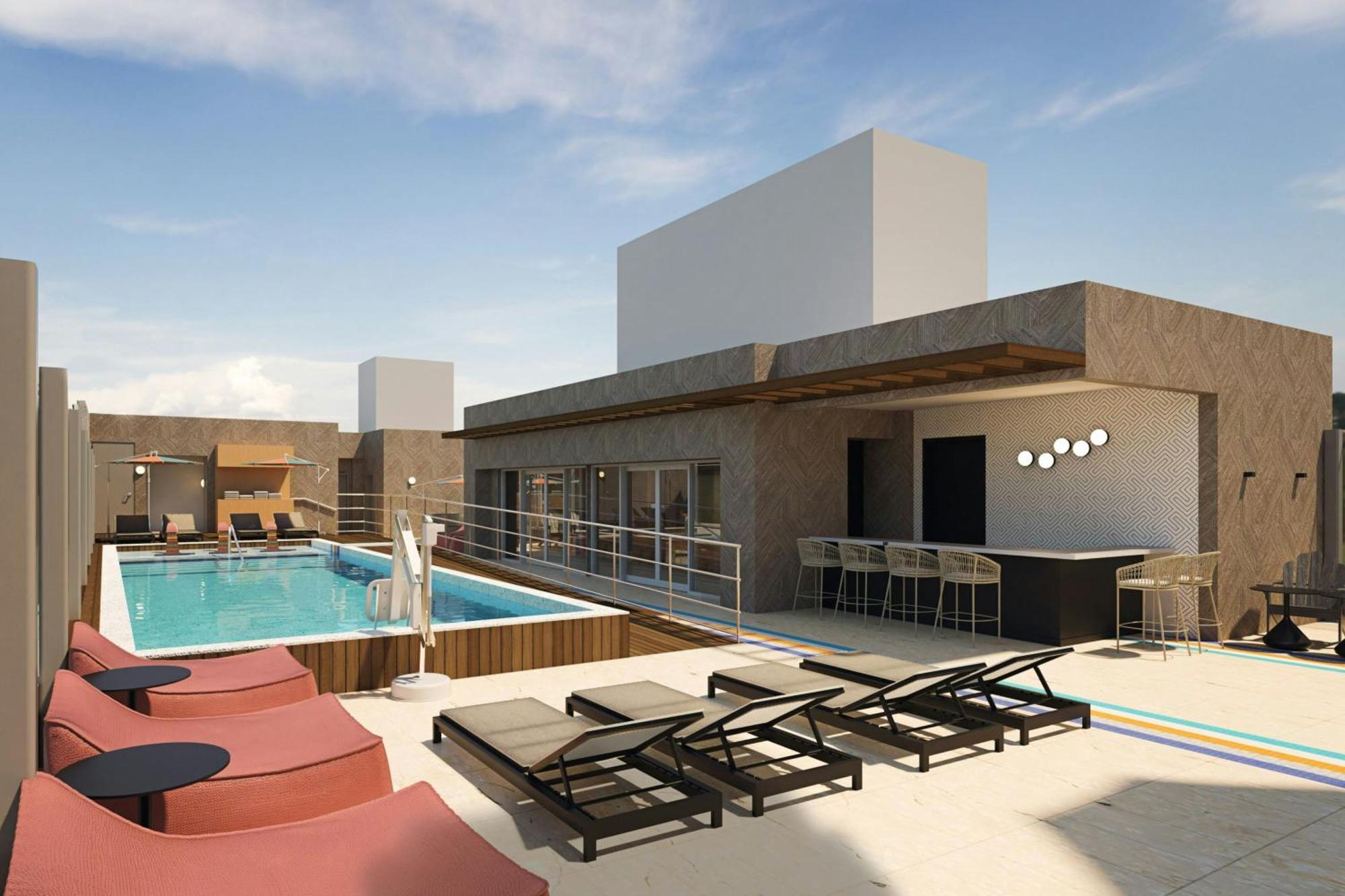Aloft Santo Domingo Piantini Hotell Exteriör bild